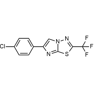 6-(4-Chlorophenyl)-2-(trifluoromethyl)imidazo[2,1-b][1,3,4]thiadiazole|CS-0606854