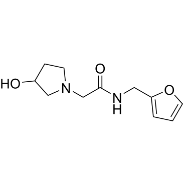 N-(furan-2-ylmethyl)-2-(3-hydroxypyrrolidin-1-yl)acetamide|CS-0606889