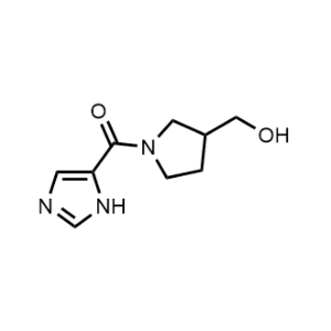 (3-(Hydroxymethyl)pyrrolidin-1-yl)(1H-imidazol-5-yl)methanone|CS-0606922