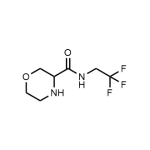 N-(2,2,2-trifluoroethyl)morpholine-3-carboxamide|CS-0606932