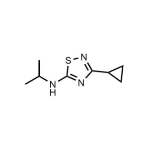 3-Cyclopropyl-N-isopropyl-1,2,4-thiadiazol-5-amine|CS-0606933