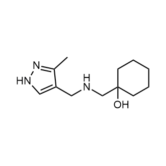 1-((((3-Methyl-1H-pyrazol-4-yl)methyl)amino)methyl)cyclohexan-1-ol|CS-0606960