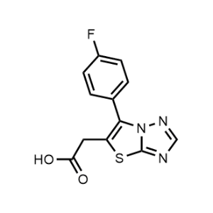 2-(6-(4-Fluorophenyl)thiazolo[3,2-b][1,2,4]triazol-5-yl)acetic acid|CS-0607019