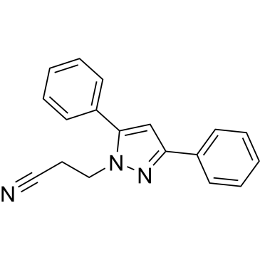 3-(3,5-Diphenyl-1H-pyrazol-1-yl)propanenitrile|CS-0607036