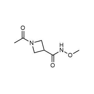 1-Acetyl-N-methoxyazetidine-3-carboxamide|CS-0607057