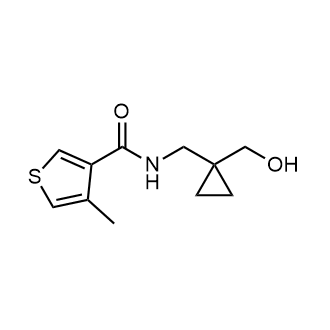 N-((1-(hydroxymethyl)cyclopropyl)methyl)-4-methylthiophene-3-carboxamide|CS-0607063