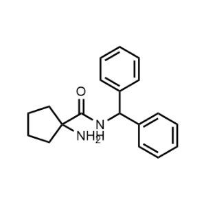 1-Amino-N-benzhydrylcyclopentane-1-carboxamide|CS-0607124