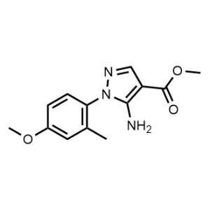 Methyl 5-amino-1-(4-methoxy-2-methylphenyl)-1H-pyrazole-4-carboxylate|CS-0607181