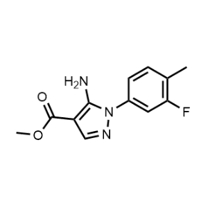 Methyl 5-amino-1-(3-fluoro-4-methylphenyl)-1H-pyrazole-4-carboxylate|CS-0607185