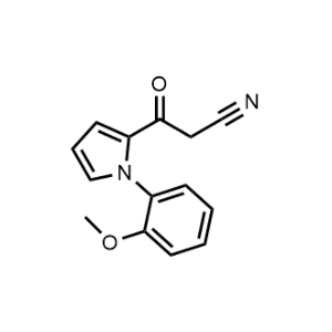 3-(1-(2-Methoxyphenyl)-1H-pyrrol-2-yl)-3-oxopropanenitrile|CS-0607249