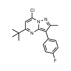 5-(Tert-butyl)-7-chloro-3-(4-fluorophenyl)-2-methylpyrazolo[1,5-a]pyrimidine|CS-0607359