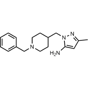 1-((1-Benzylpiperidin-4-yl)methyl)-3-methyl-1H-pyrazol-5-amine|CS-0607367