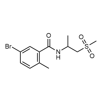 5-Bromo-2-methyl-N-(1-(methylsulfonyl)propan-2-yl)benzamide|CS-0607382