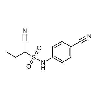 1-Cyano-N-(4-cyanophenyl)propane-1-sulfonamide|CS-0607385