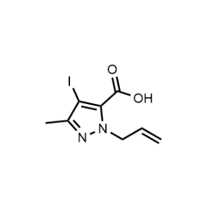 1-Allyl-4-iodo-3-methyl-1H-pyrazole-5-carboxylic acid|CS-0607391