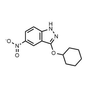 3-(Cyclohexyloxy)-5-nitro-1H-indazole|CS-0607412