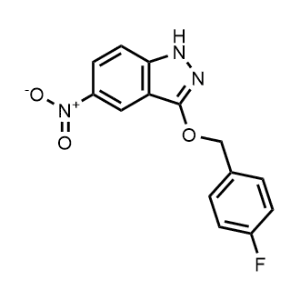3-((4-Fluorobenzyl)oxy)-5-nitro-1H-indazole|CS-0607423
