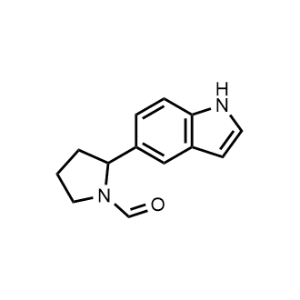 2-(1H-indol-5-yl)pyrrolidine-1-carbaldehyde|CS-0607492