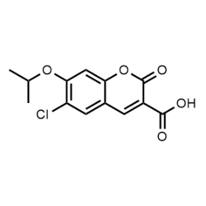 6-Chloro-7-isopropoxy-2-oxo-2H-chromene-3-carboxylic acid|CS-0607672