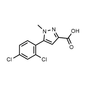 5-(2,4-Dichlorophenyl)-1-methyl-1H-pyrazole-3-carboxylic acid|CS-0607728