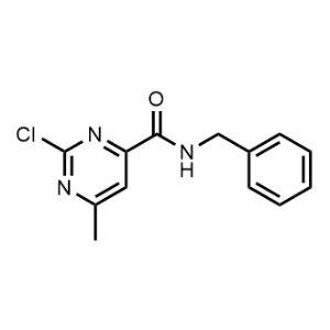 N-benzyl-2-chloro-6-methylpyrimidine-4-carboxamide|CS-0607740