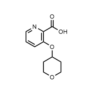3-((Tetrahydro-2H-pyran-4-yl)oxy)picolinic acid|CS-0607754