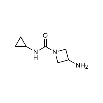 3-Amino-N-cyclopropylazetidine-1-carboxamide|CS-0607774