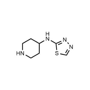 N-(piperidin-4-yl)-1,3,4-thiadiazol-2-amine|CS-0607819