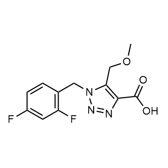 1-(2,4-Difluorobenzyl)-5-(methoxymethyl)-1H-1,2,3-triazole-4-carboxylic acid|CS-0607821