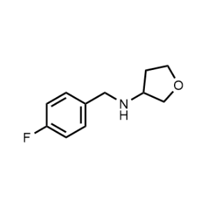 N-(4-fluorobenzyl)tetrahydrofuran-3-amine|CS-0607844