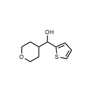 (Tetrahydro-2H-pyran-4-yl)(thiophen-2-yl)methanol|CS-0607846