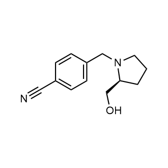 (S)-4-((2-(hydroxymethyl)pyrrolidin-1-yl)methyl)benzonitrile|CS-0607889