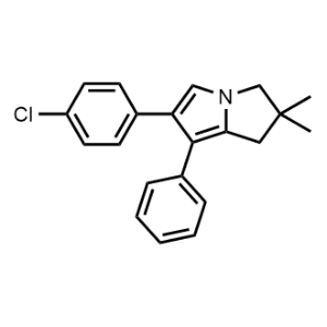 6-(4-Chlorophenyl)-2,2-dimethyl-7-phenyl-2,3-dihydro-1H-pyrrolizine|CS-0607892