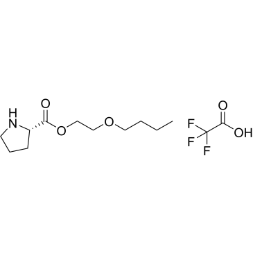 2-Butoxyethyl L-prolinate 2,2,2-trifluoroacetate|CS-0607905