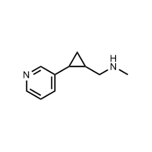 N-methyl-1-(2-(pyridin-3-yl)cyclopropyl)methanamine|CS-0607934