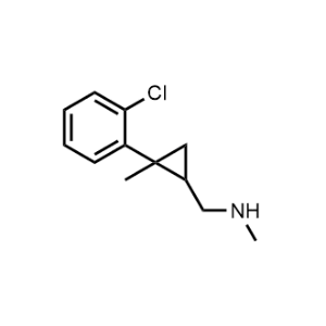 1-(2-(2-Chlorophenyl)-2-methylcyclopropyl)-N-methylmethanamine|CS-0607938