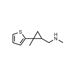 N-methyl-1-(2-methyl-2-(thiophen-2-yl)cyclopropyl)methanamine|CS-0607942