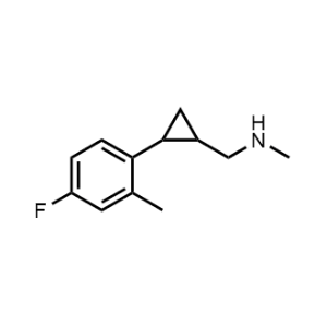 1-(2-(4-Fluoro-2-methylphenyl)cyclopropyl)-N-methylmethanamine|CS-0607944