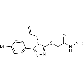 2-((4-Allyl-5-(4-bromophenyl)-4H-1,2,4-triazol-3-yl)thio)propanehydrazide|CS-0607980