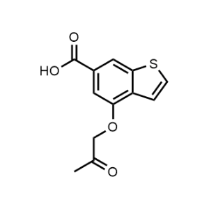 4-(2-Oxopropoxy)benzo[b]thiophene-6-carboxylic acid|CS-0608005
