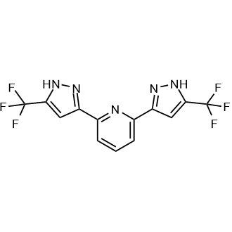 2,6-Bis(5-(trifluoromethyl)-1H-pyrazol-3-yl)pyridine|CS-0608015
