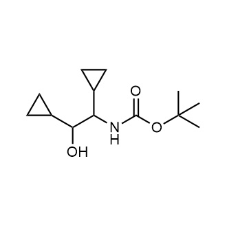 tert-Butyl (1,2-dicyclopropyl-2-hydroxyethyl)carbamate|CS-0608086