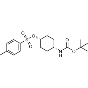 cis-4-((tert-Butoxycarbonyl)amino)cyclohexyl 4-methylbenzenesulfonate|CS-0608166