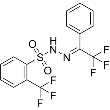 (E)-N'-(2,2,2-Trifluoro-1-phenylethylidene)-2-(trifluoromethyl)benzenesulfonohydrazide|CS-0608412