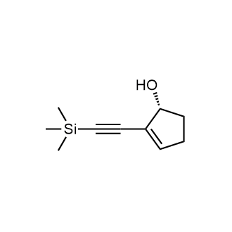 (R)-2-((Trimethylsilyl)ethynyl)cyclopent-2-en-1-ol|CS-0608844
