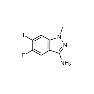 5-Fluoro-6-iodo-1-methyl-1H-indazol-3-amine|CS-0608913