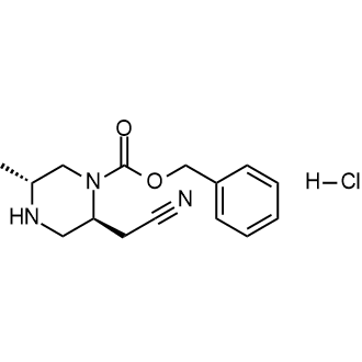 Benzyl (2S,5R)-2-(cyanomethyl)-5-methylpiperazine-1-carboxylate hydrochloride|CS-0609158