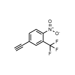 4-Ethynyl-1-nitro-2-(trifluoromethyl)benzene|CS-0609276
