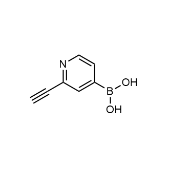 (2-Ethynylpyridin-4-yl)boronic acid|CS-0609381