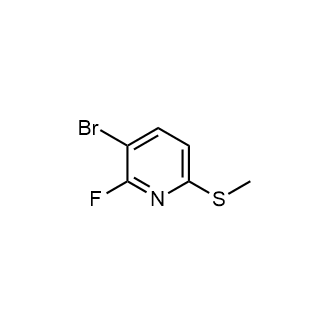 3-Bromo-2-fluoro-6-(methylthio)pyridine|CS-0609481